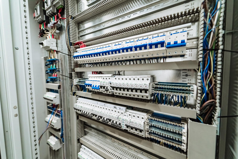 לוחות חשמל כחלק מתהליך הקמת מערכת חשמל